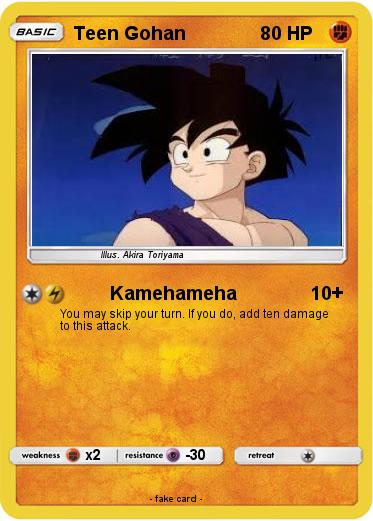 Pokemon Teen Gohan