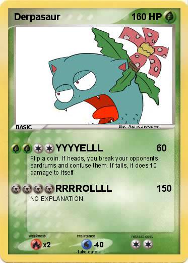 Pokemon Derpasaur