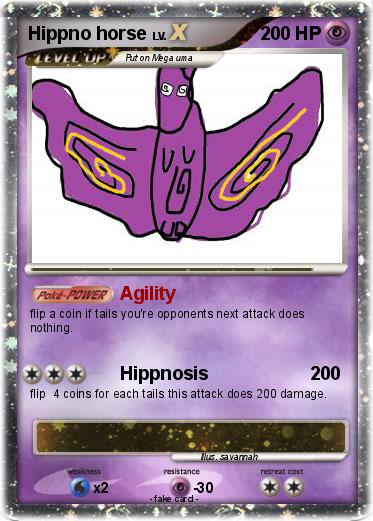 Pokemon Hippno horse