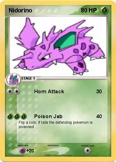 Pokemon Nidorino