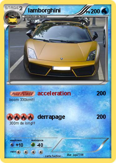 Pokemon lamborghini