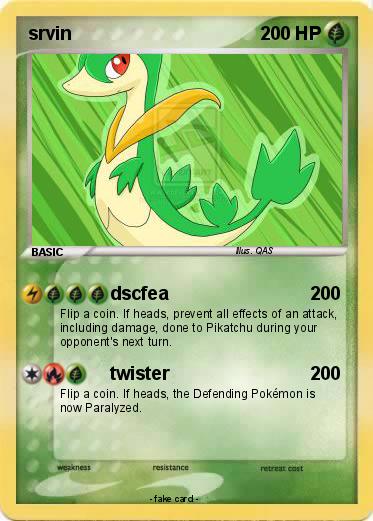 Pokemon srvin