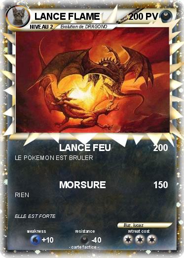 Pokemon LANCE FLAME
