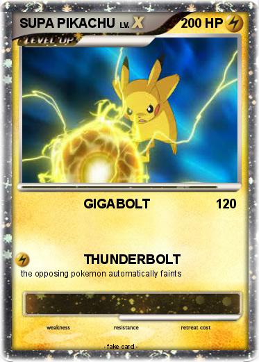 Pokemon SUPA PIKACHU