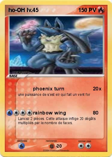Pokemon ho-OH lv.45