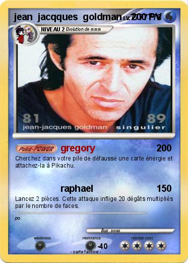Pokemon jean  jacqques  goldman