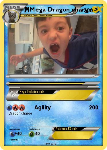 Pokemon Mega Dragon charge