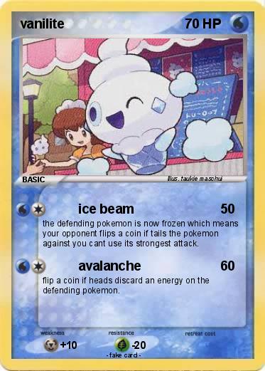 Pokemon vanilite