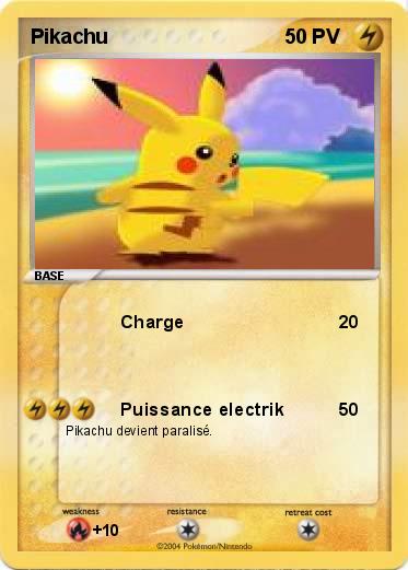 Pokemon Pikachu