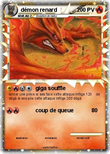 Pokemon démon renard