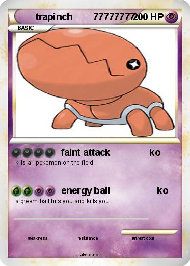Pokemon trapinch        77777777