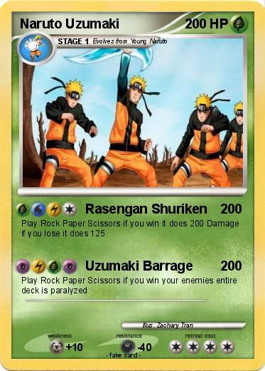 Pokemon Naruto Uzumaki