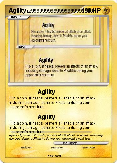 Pokemon Agility