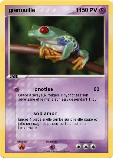 Pokemon grenouille                          1                                    