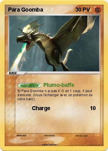 Pokemon Para Goomba