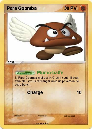 Pokemon Para Goomba