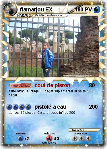 Pokemon flamarjou EX