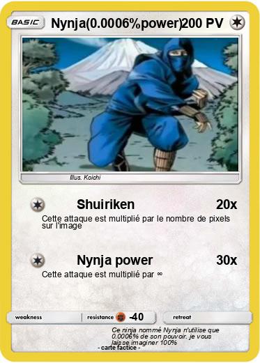 Pokemon Nynja(0.0006%power)