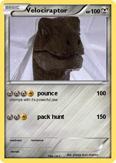 Pokemon Velociraptor