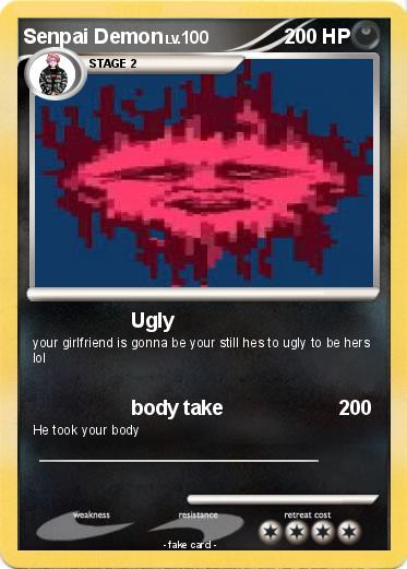 Pokemon Senpai Demon