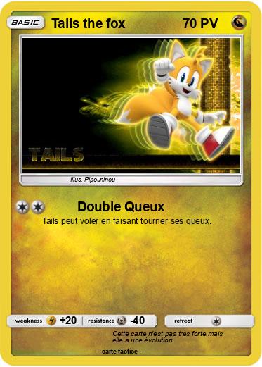 Pokemon Tails the fox