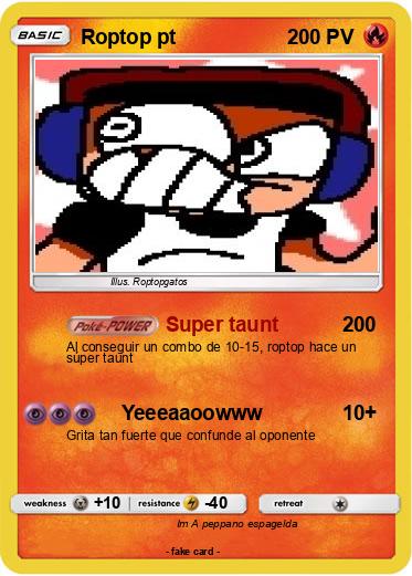 Pokemon Roptop pt
