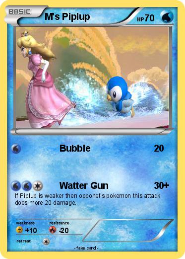 Pokemon M's Piplup