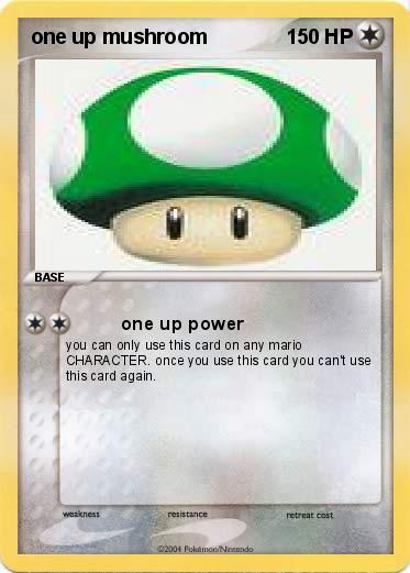 Pokemon one up mushroom
