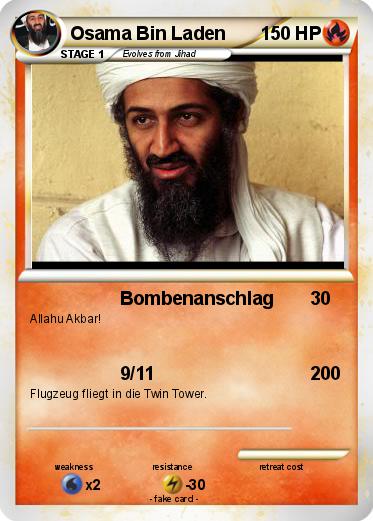 Pokemon Osama Bin Laden