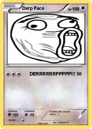 Pokemon Derp Face