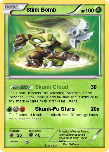Pokemon Stink Bomb