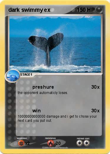 Pokemon dark swimmy ex