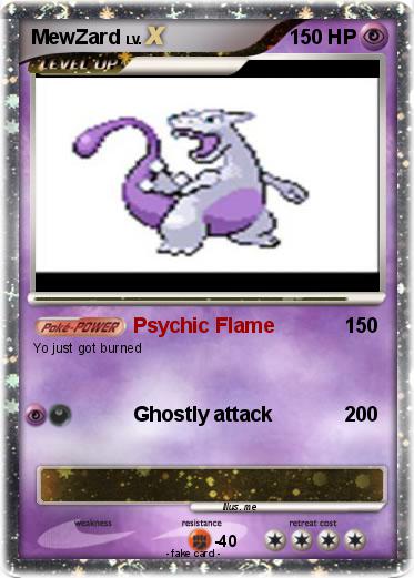 Pokemon MewZard