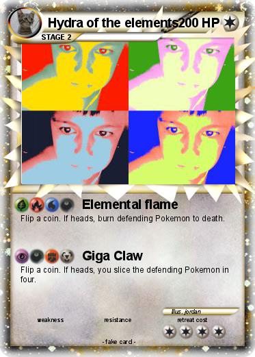 Pokemon Hydra of the elements