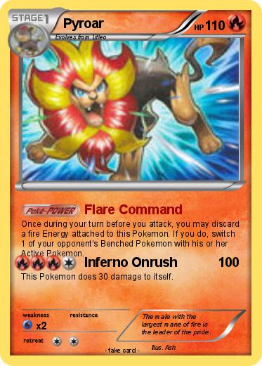 Pokemon Pyroar