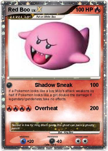 Pokemon Red Boo