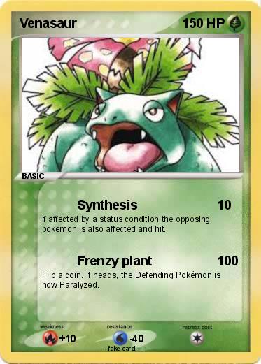 Pokemon Venasaur