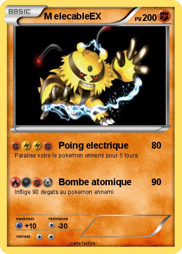 Pokemon M elecableEX