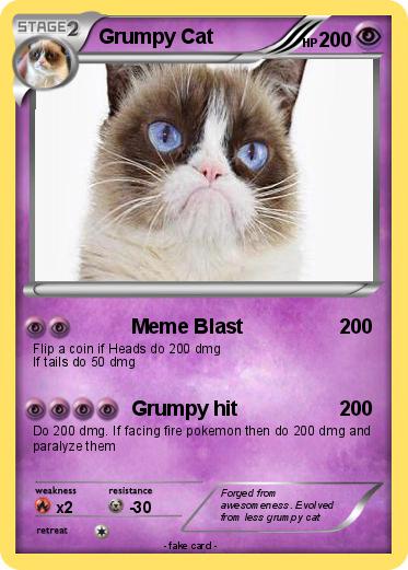Pokemon Grumpy Cat