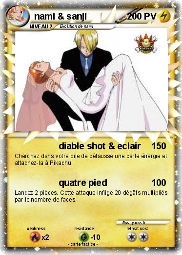 Pokemon nami & sanji