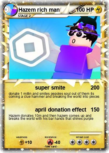 Pokemon Hazem rich man