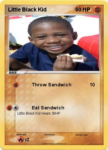 Pokemon Little Black Kid