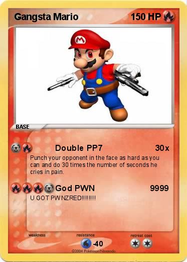 Pokemon Gangsta Mario
