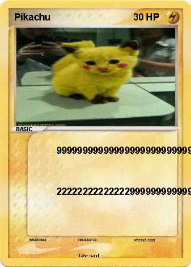 Pokemon Pikachu