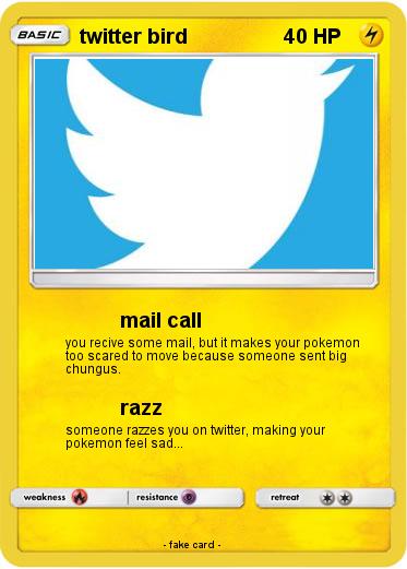 Pokemon twitter bird