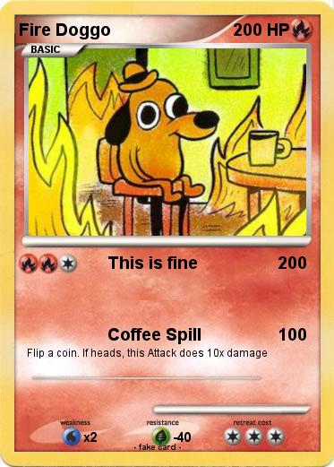 Pokemon Fire Doggo