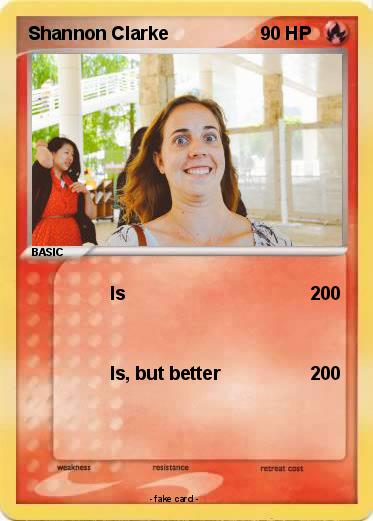 Pokemon Shannon Clarke