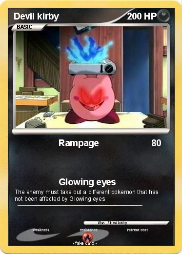 Pokemon Devil kirby