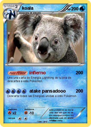 Pokemon koala