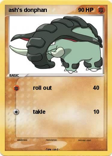 Pokemon ash's donphan